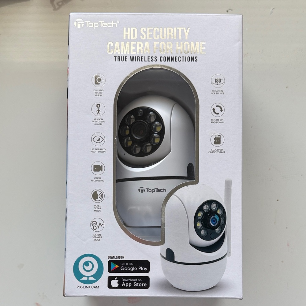TopTech HD Security Camera for Home